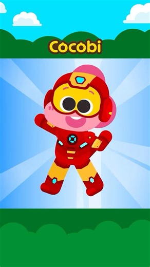 ¡Transformação super-herói! Salvando amigos🦸‍♂️💥 #Shorts #forKids #Cocobi