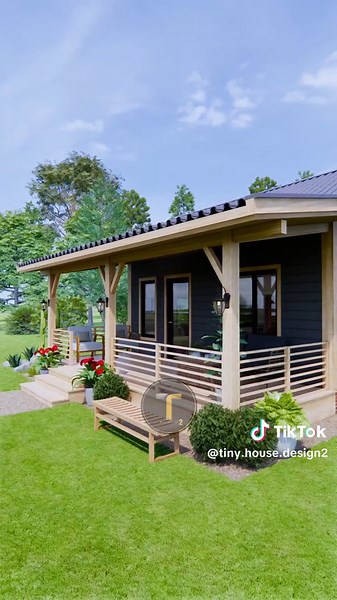 Beautiful Farm House with Wooden Type 6m x 5m