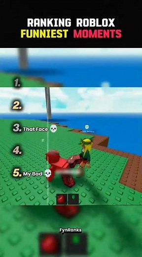 Ranking Roblox Funniest Moments #shorts