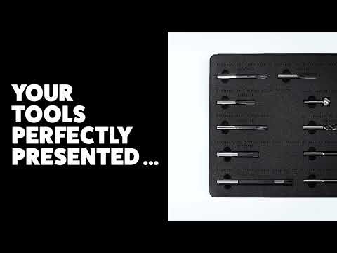Tool presentation cases - your tools perfectly presented and safely stored.