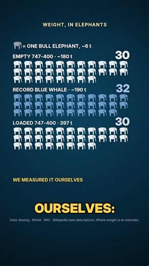 Is a Blue Whale Bigger Than a Jumbo Jet?