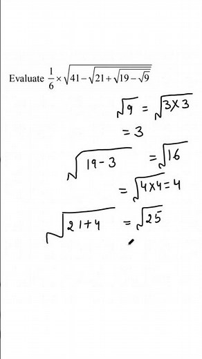 Square Root Challenge #maths #olympiad