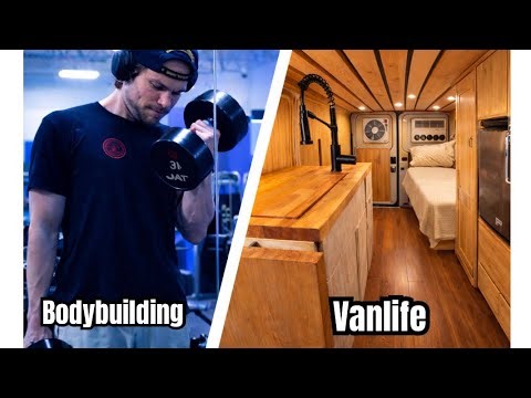 Starting My Dream Camper van build (While Trying To Stay Jacked)