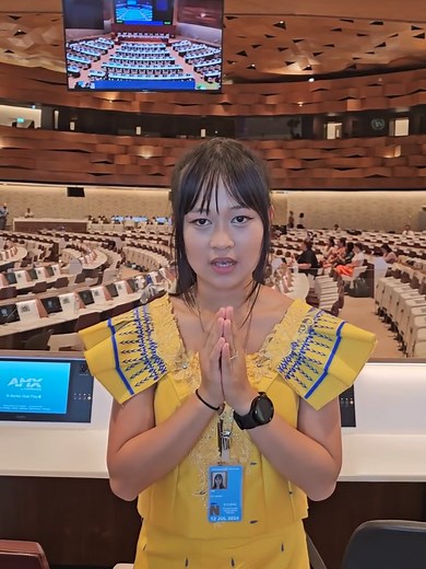 Recap of Day 1 in Geneva! --- Hello everyone! Yesterday, we joined the EMRIP session here in Geneva, Switzerland. I have spoken on item 8. This item was focused on the war (post-conflict situation) and the impact on Khmer-Krom. I have raised issues regarding Khmer-Krom people. We'd like to sincerely thank the Khmer Krom Chapter in Oceania for their generous donation of $1000 to support our mission! Your support is paramount to continue our work advocating for Khmer-Krom. Check out the link to su