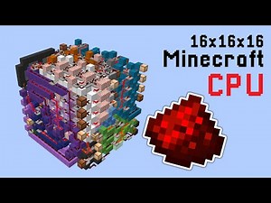 I Made a very small Minecraft COMPUTER with only Redstone!