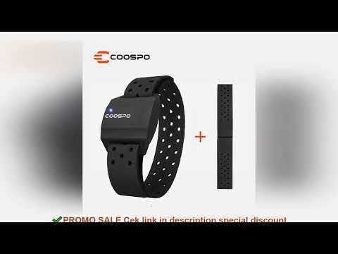 COOSPO Heart Rate Monitor Armband Optical Fitness Outdoor Beat Sensor Bluetooth 4.0 ANT+ For Garmin