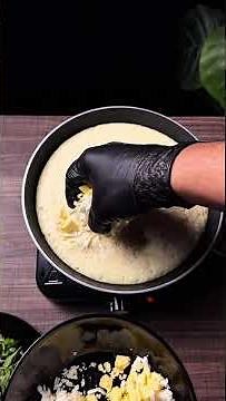 ASMR Soufflé Eggs 🍳 | No Talking | Crispy & Fluffy Eating Sounds | Flavor Flame