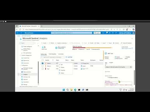 Configure Simulated attacks and verify them using Sentinel workspace