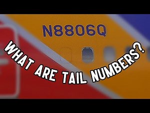 Aviation Lessons: Tail/Registration Numbers