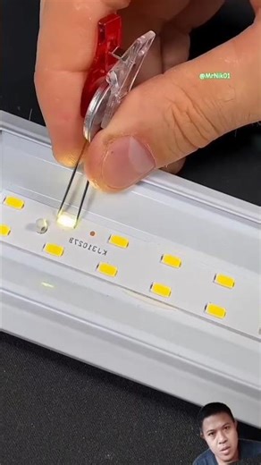 Tips for finding dead LED lights to repair ‼️Mr Nik #shorts #diy #viral