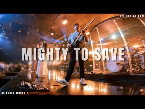 Poderoso para Salvar (Mighty to Save) | Live Guitar Cam 🚀 | Hillsong Worship