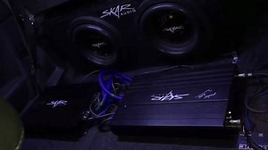 (2) Skar Audio EVL-10's on (2) Skar Audio SKv2-1500.1D's strapped! Wait for the bass!!! Build by William Gay! >> www.skaraudio.com