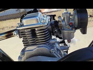 2020 motorized hyper cruiser 49cc 4 stroke motorized bicycle walk around