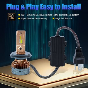 [Hot Item] H4 LED Conversion Kit Bulbs 240W Auto Headlight