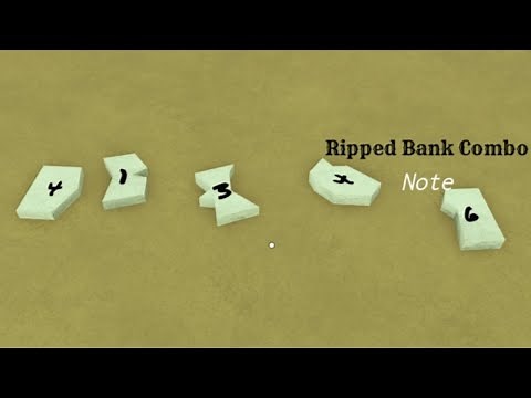 Roblox: Dead Rails - Town of Sterling NEW BANK (All Ripped Bank Numbers Locations)