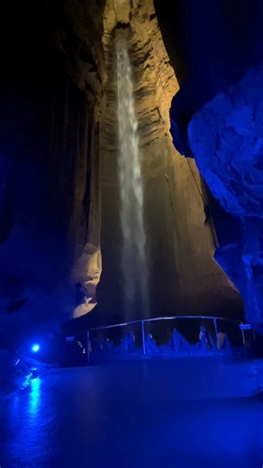4.1K views · 125 reactions | Born to chase waterfalls, forced to answer emails ✨ Ruby Falls | Tennessee rubyfalls.com | Ruby Falls | Facebook