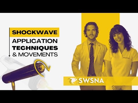 Shockwave Therapy: 5 Cardinal Application Techniques & Movements | Dr. Hans ‪@eswtpro‬