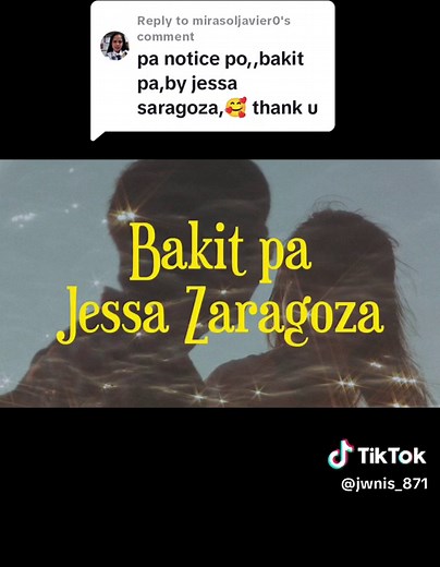 Bakit Pa Song Lyrics by Jessa Zaragoza