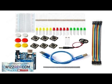 DIY Electronic Starter Kit for UNO R3 Arduino Circuit Board Electronics 12 in 1