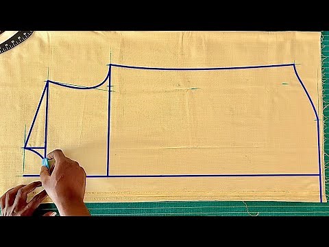 Learn Shirt Cutting in 10 Minutes | Step-by-step marking for beginners
