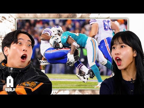 Koreans react to NFL Biggest Hits For the First Time!