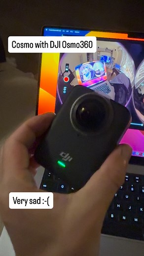 1.7K views | Just a quick test. Bad results: Wi-Fi connection only :-( Video stream resolution is 2048x1024 :-((( So, Insta360 is still better for the 360 live stream. #dji #360 #osmo360 #djiosmo360 | Cosmostreamer | Facebook