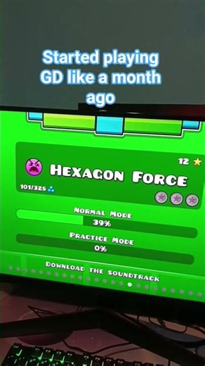 Sry for not posting. Also what are your thoughts on this? #geometrydash #pc #funny #memes #foryou