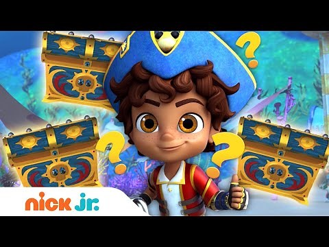 Santiago's Pirate Treasure Game #5 ⚔️ | Santiago of the Seas | Nick Jr.