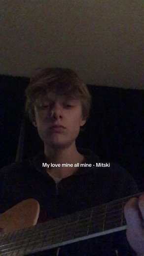 Still a little sick (as you can hear in my voice) but getting better! #cover #guitar #mitski #mylovemineallmine #music