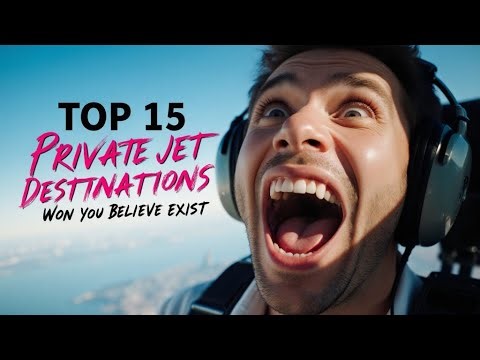 Top 15 Private Jet Destinations You Won’t Believe Exist