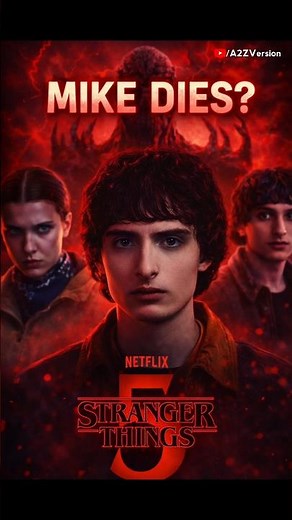 Mike Will Die in Stranger Things 5? 😨 Final Sacrifice Theory #StrangerThings5 #MikeWheeler