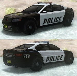 GTA San Andreas GTA V Cheval Fugitive Police Mod - GTAinside.com