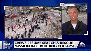 Crews have resumed the search & rescue mission in Surfside, Florida after a pause. A search expert takes us through the latest. Tonight on The News with Shepard Smith. | CNBC