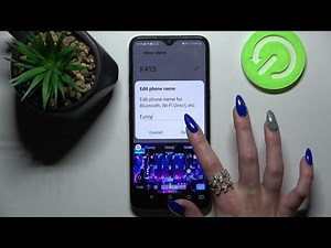 How to Change Device Name on LG K41S Rename Device
