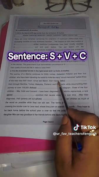 Révisions d'anglais pour le Bac 2024