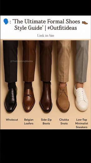 🗣️Men's Formal Shoes Guide | Fashion Ideas 2025💯 #fashion #outfitideas #ytshorts