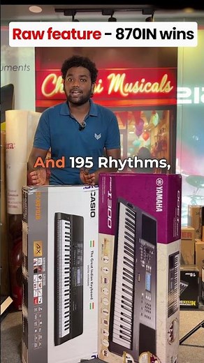 Yamaha i300 vs Casio 870IN 🎹