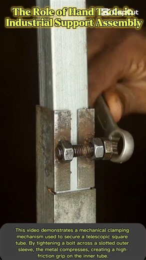 Mechanical Stress and Compression in Slotted Tube Joints