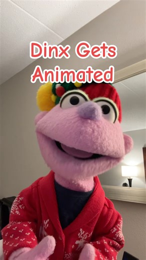 Puppets can get quite animated when needed. #animated #Pinocchio #dinxthepuppet