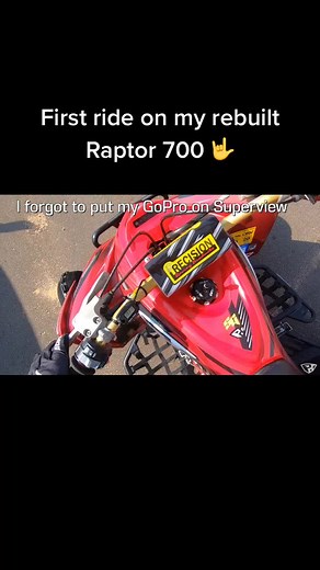 Rebuilt Raptor 700 First Ride Reactions | Pete Hager