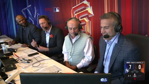 Rob Manfred joins the broadcast