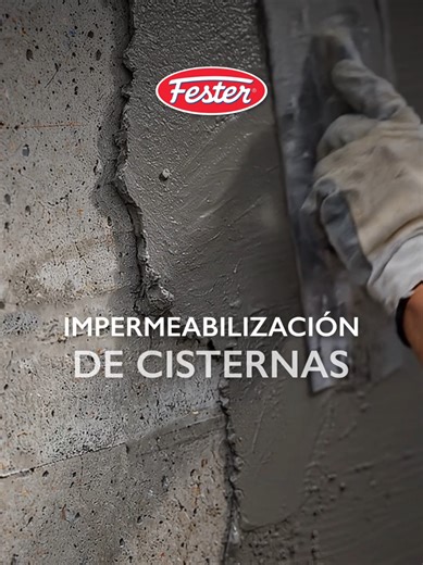 Impermeabiliza tus cisternas y mantén el agua en su lugar con Fester CR-66 Fibre Force. #Fester #FesterMéxico #ParaLoQueVasAConstruirHoy