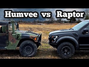 Humvee vs Ford Raptor Offroad