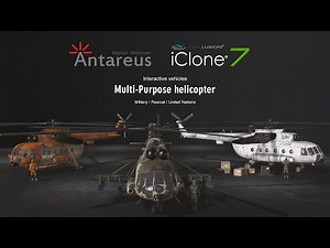 Multipurpose Helicopter - Transportation for iClone