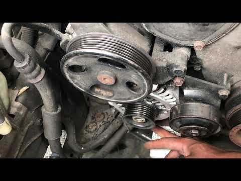 Alternator replacement on a 07 Infiniti m35 AWD