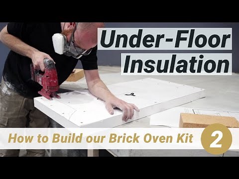 How to Build our Brick Oven Kit | 2. Under-Floor Insulation