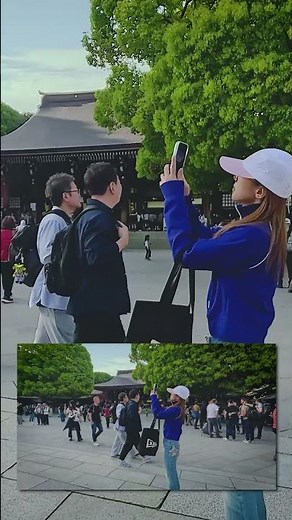 ⛩️ Tokyo Nature Walk: Meiji Jingu Shrine, Forest Paths & Yoyogi Pony Park 🐎🌿 [Japan] #shorts