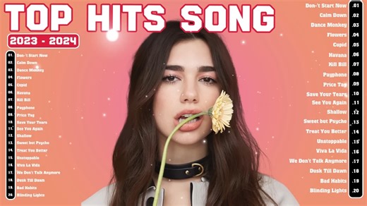 2023年2024年40首最佳歌曲-本周Billboard热门100首歌曲Spotify 2023年最佳流行音乐播放列表