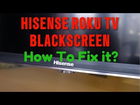Fix Hisense Roku TV Black Screen Problems | No Picture