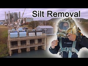 Silt removal out of raw water intake structure